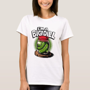 Big Dill Pickle Jar Graphic for Pickle Lovers T-Shirt