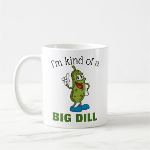 Big Dill Pickle Pun Coffee Mug