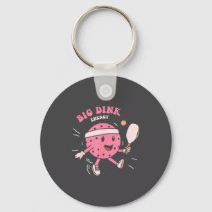 Big Dink Energy Ckleball Funny Ckle Ball Lover Quo Keychain