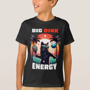 Big dink energy funny pickleball shirt for men