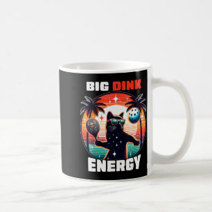 Big dink energy funny pickleball shirt for men coffee mug