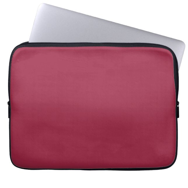 Big dip o’ruby  (solid colour) laptop sleeve (Front)