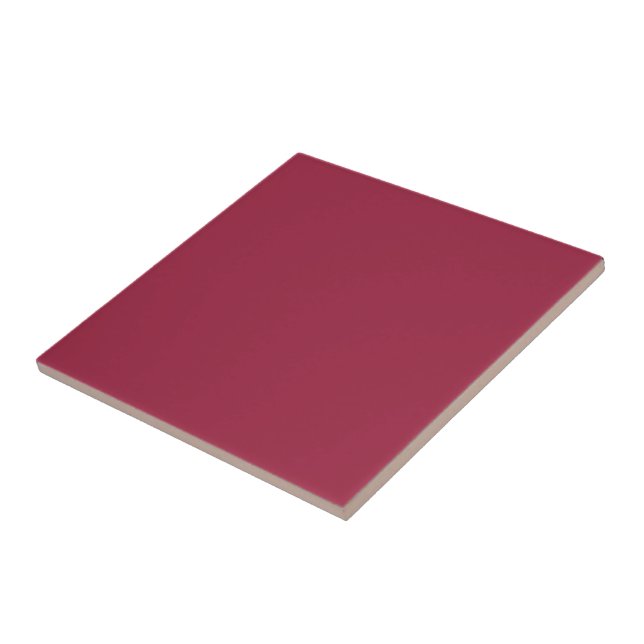 Big dip o’ruby  (solid colour) tile (Side)