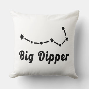 Big Dipper Constellation Ursa Major Throw Pillow