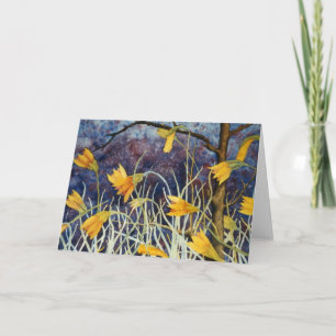 "Big Ditch Lily" Floral Greeting Card