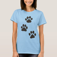 Big Dog Paw Prints
