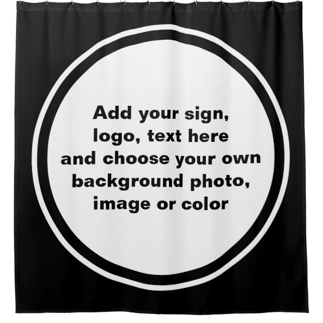 Big Dot white / black ring + your backg. & ideas (Front)