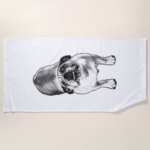 Big Dots, Big Personality Beach Towel