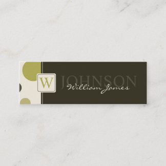 Big Dots Skinny Business Card