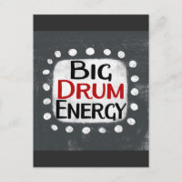 Big Drum Energy Postcard