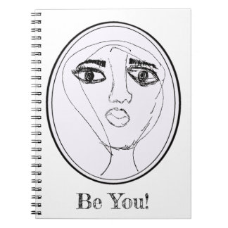 Big Ead Face (Lottie)  Notebook