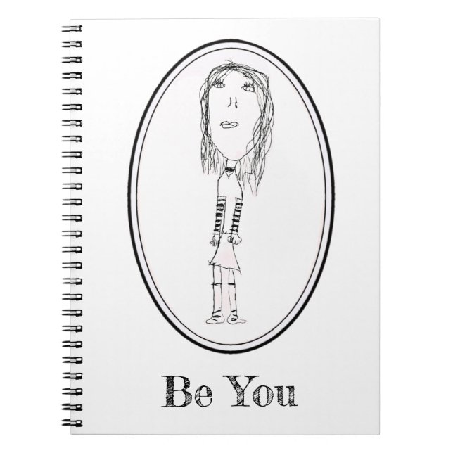 Big Ead Face (May-Jean) Notebook (Front)