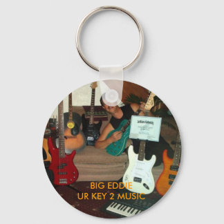 BIG EDDIE UR KEY 2 MUSIC KEYCHAIN