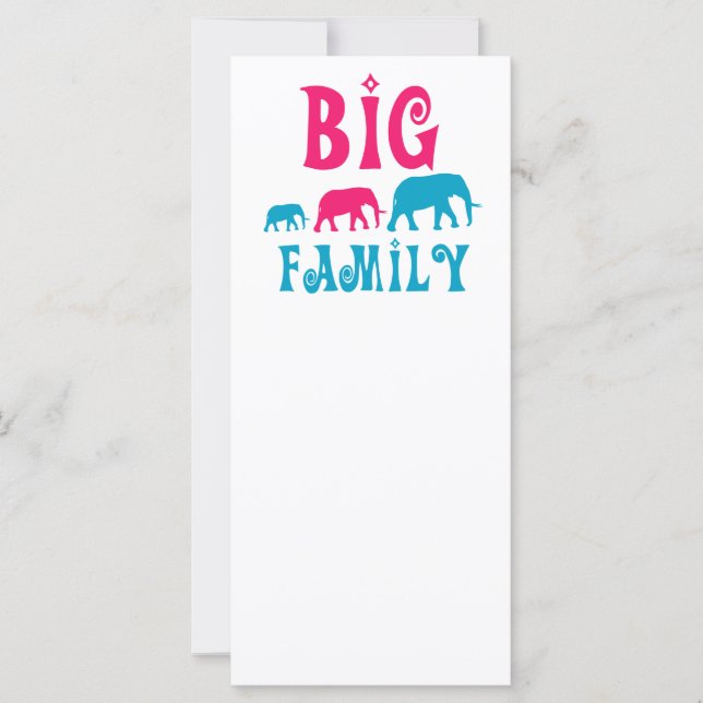 Big elephant family (Front)