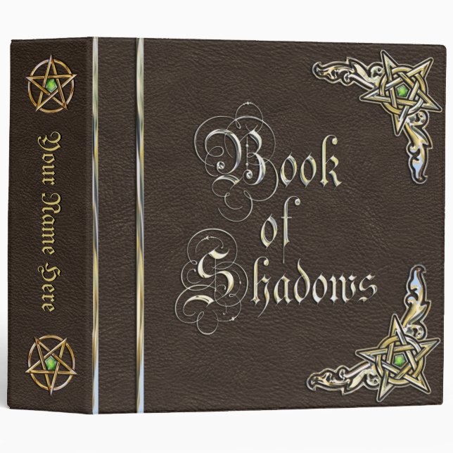 Big Epic Book of Shadows Binder (Front/Spine)