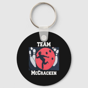 Big Ern Mccracken Funny King Pin Bowling T Shirt 1 Keychain