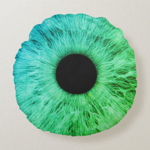 Big Eye Ball (Style: 3) Round Pillow