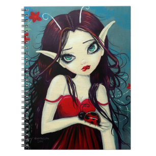 Big Eye Fairy and Ladybug Notebook