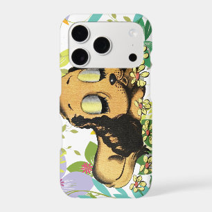big eye sleeping Puppy Dog Cartoon Animal Art    