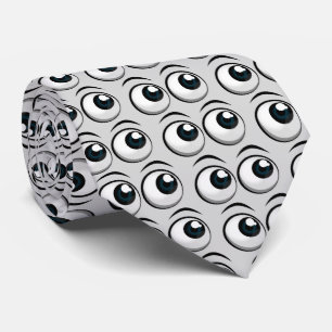 big eyeball graphic tie