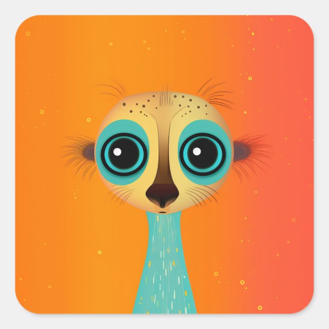 Big-Eyed Buddy Stickers (Front)