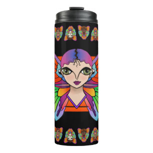 Big Eyes & Butterfly Wings Thermal Tumbler