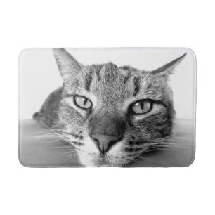 Big Face Cat Bath Mat