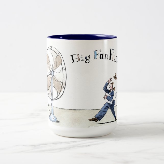 Big Fan Films Coffee Mug (Center)