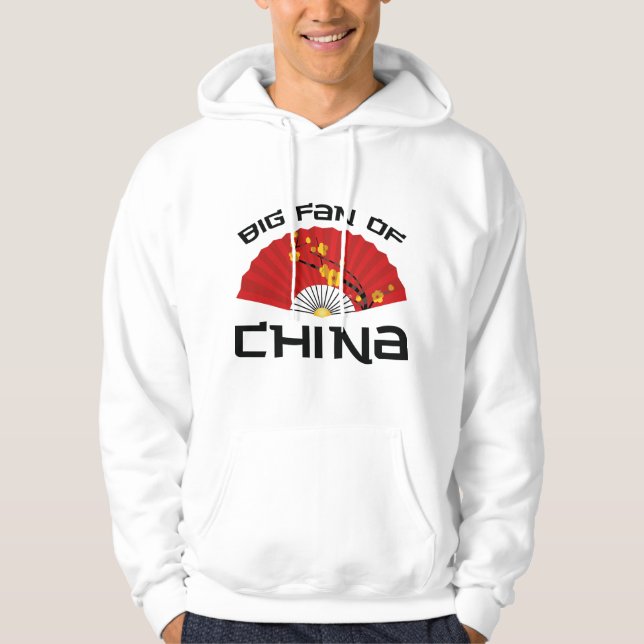 Big Fan Of China Hoodie (Front)