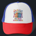 Big Fan Of Human Rights Trucker Hat<br><div class="desc">Big Fan Of Human Rights</div>