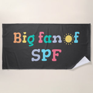 Big fan of SPF Beach Towel