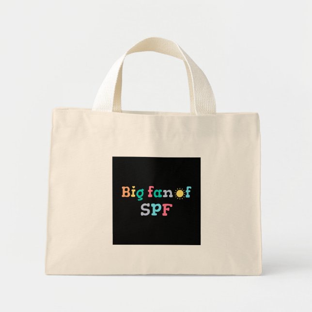 Big fan of SPF Mini Tote Bag (Front)