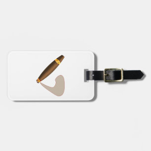 Big Fat Cuban Style Cigar Luggage Tag