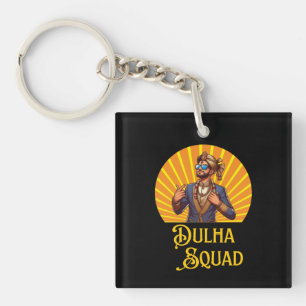 Big Fat Desi Wedding, South Asian Shaadi Keychain