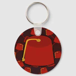 Big Fez Little Fez Keychain