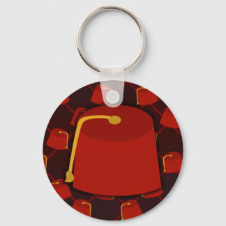 Big Fez Little Fez Keychain
