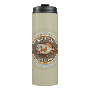 Big Fish Bar And Grill Poster Thermal Tumbler