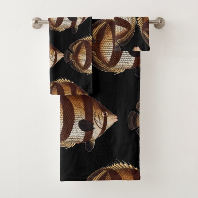 Big Fish Bathroom Towel Set (Insitu)