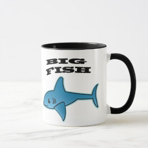 Big Fish - Black 11 oz Ringer Mug