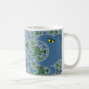 big fish eat little fish coffee mug