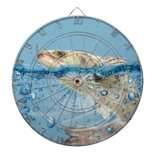 Big Fish In Water Dartboard