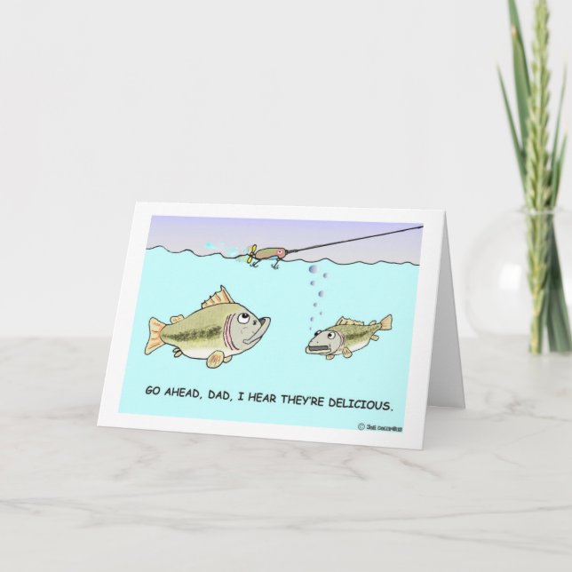 BIG FISH - LITTLE FISH  card (Front)