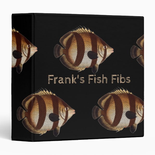 Big Fish Personalized Notebook Binder Scrapbook Al (Front/Spine)