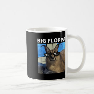 Big Floppa Meme Cat  Coffee Mug