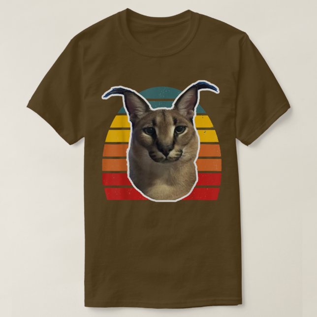 Big Floppa Meme  T-Shirt (Design Front)