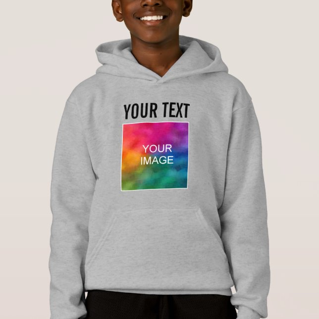 Big Font Text Template Kids Boys Trendy Stylish (Front)