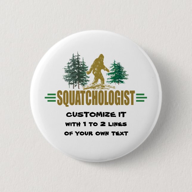 Big Foot 2 Inch Round Button (Front)