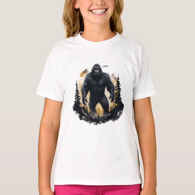 Big Foot In The Forrest  T-Shirt (Front)