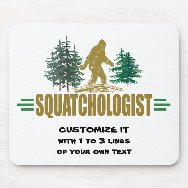 Big Foot Mouse Pad (Front)