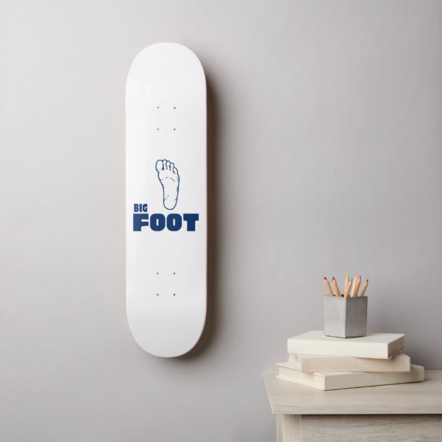 Big Foot Skateboard (Wall Art)